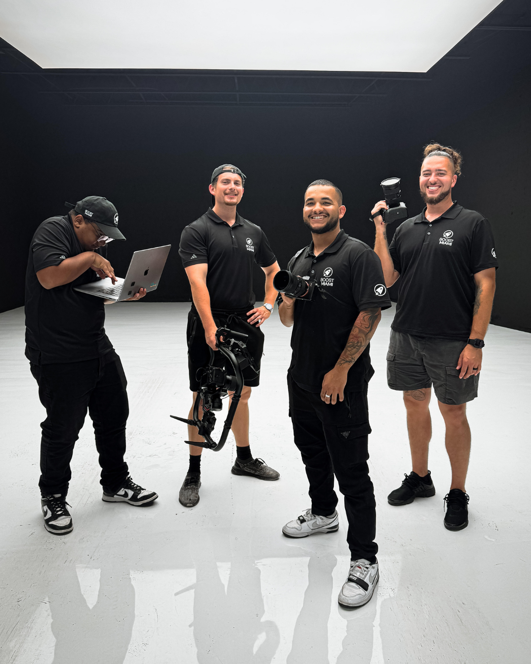 The Boost Miami content and marketing team