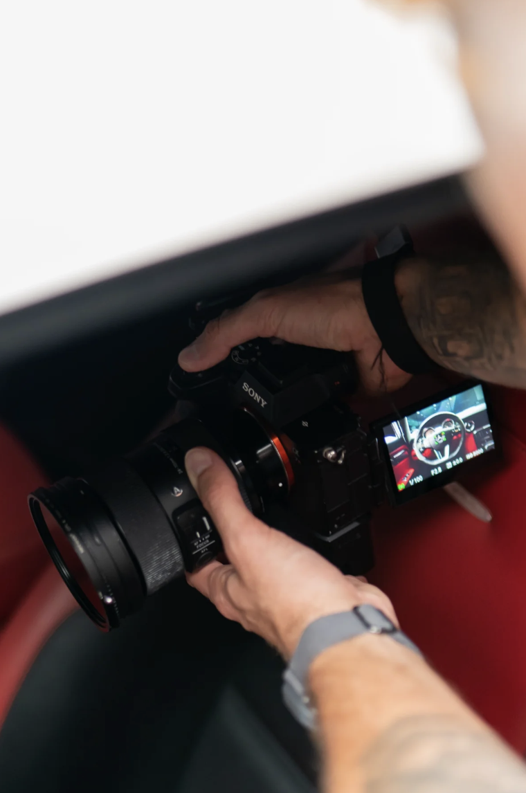 Behind the scenes — Boost360 shoot