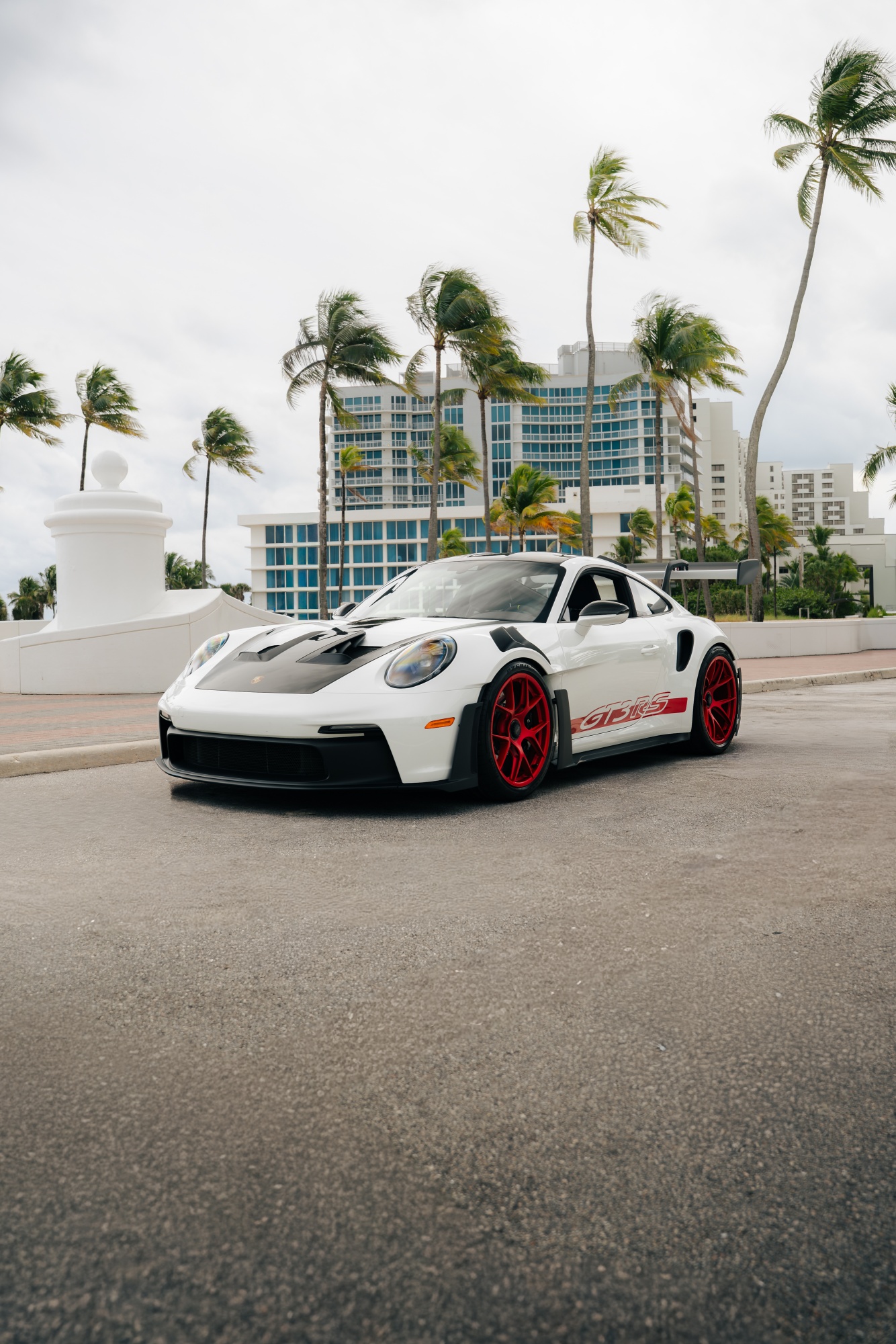 Porsche 911 GT3 RS in Miami Beach