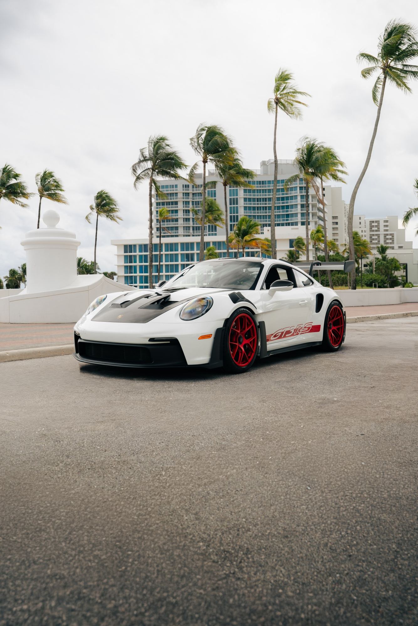 Porsche 911 GT3 RS in Miami Beach