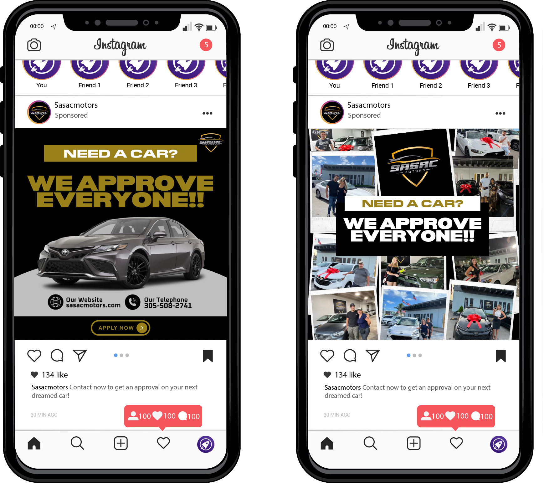 Sasac Motors β Buyer Approval Campaign
